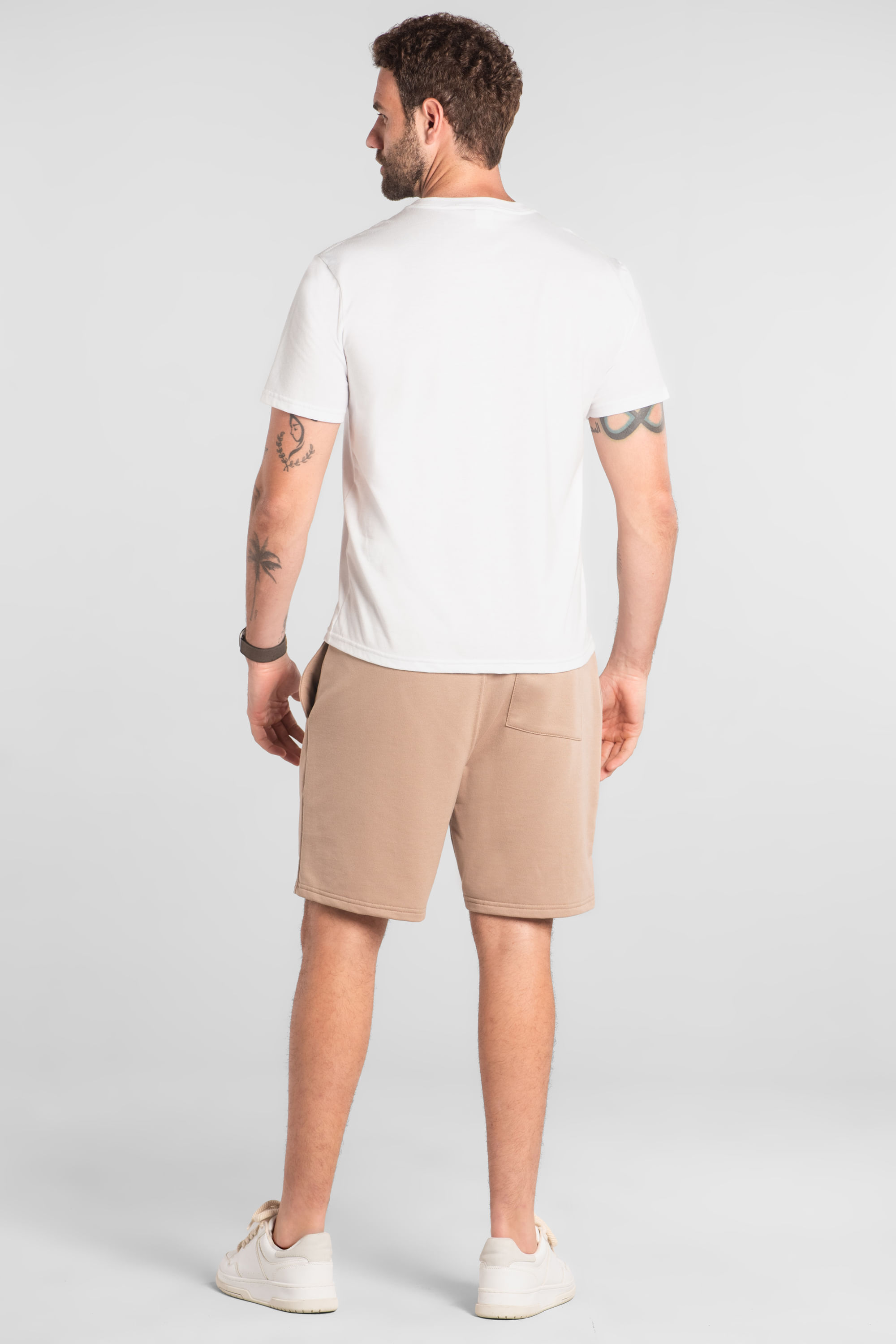 Camiseta Masculina Manga Curta em Algodão (Branco) The Philippines - Imagem 2